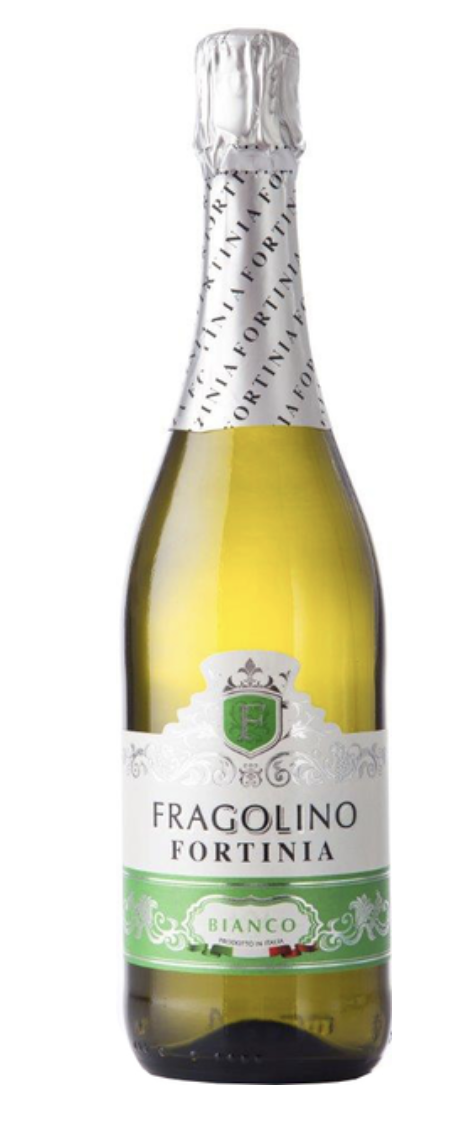 Напій винний ігр. Fortinia Fragolino Bianco н/сол. білий  7% 0.75 л